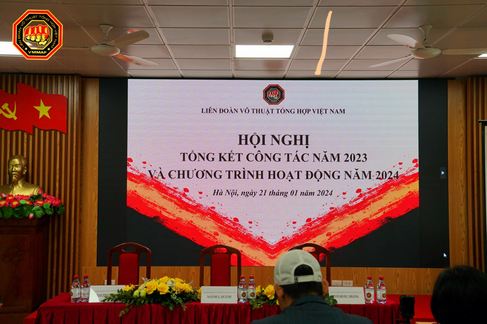 HỘI NGHỊ TRIỂN KHAI CÔNG TÁC 2024 – LIÊN ĐOÀN VÕ THUẬT VIỆT NAM