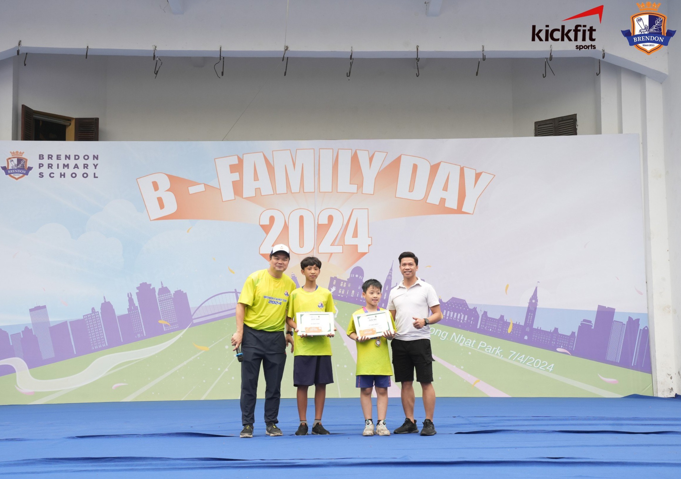 Kickfit Sports x Brendon Primary School: Family Run