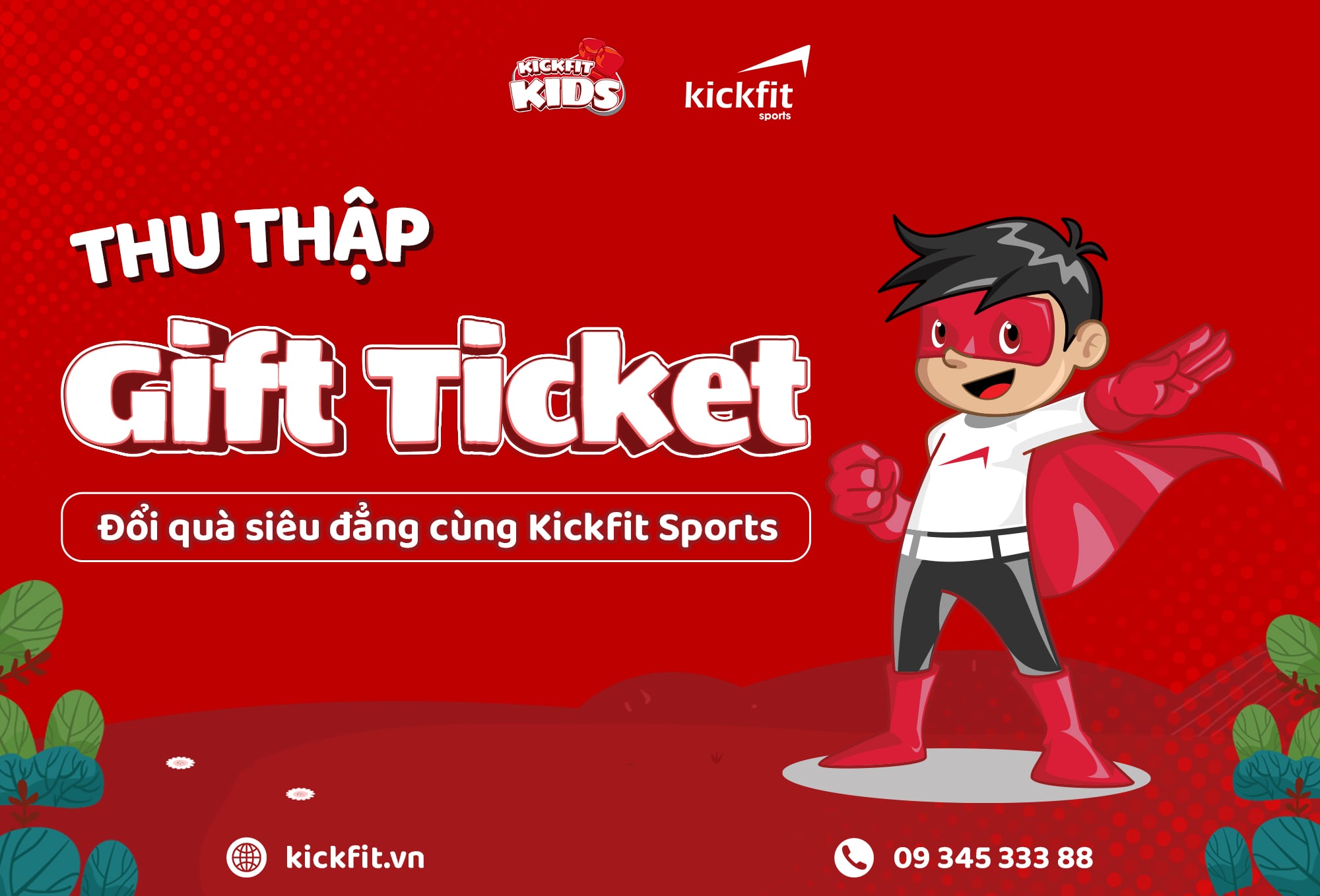 Thể lệ Kickfit Kids – Đổi Quà Siêu Đẳng